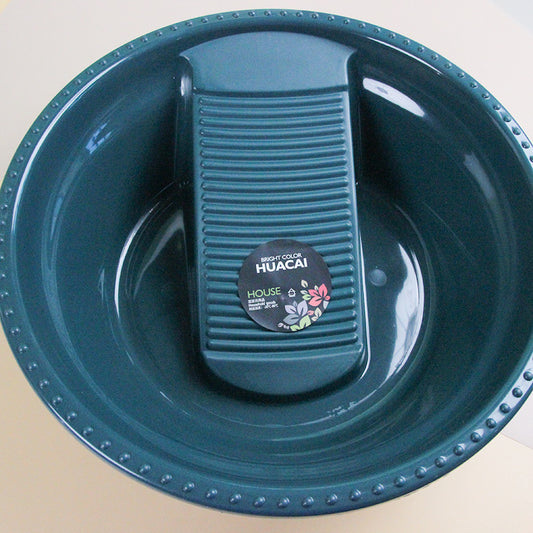 Built In Washboard Laundry Basin with Thick PP Basin Cucian dengan Papan Gosok Terbina dalam PP Tebal