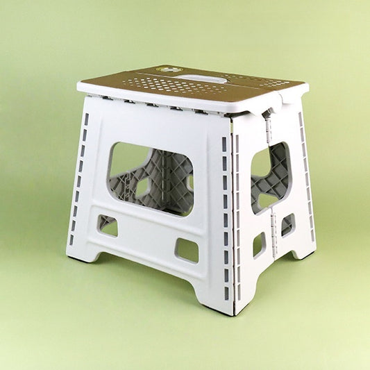 Space Saving Foldable Stool for Travel and Home Kerusi Lipat Jimat Ruang untuk Perjalanan dan Rumah